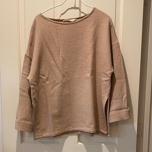 Elizabeth Suzann Tan Crew Neck Sweater
